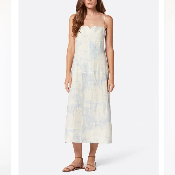 Joie | Dresses | Joie Corta Linen Midi Dress | Poshmark